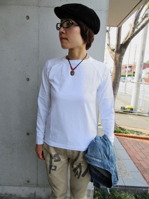 Champion (MADE IN USA) ･･･ T1011　SOLID LONG TEE！★！_d0152280_15135431.jpg
