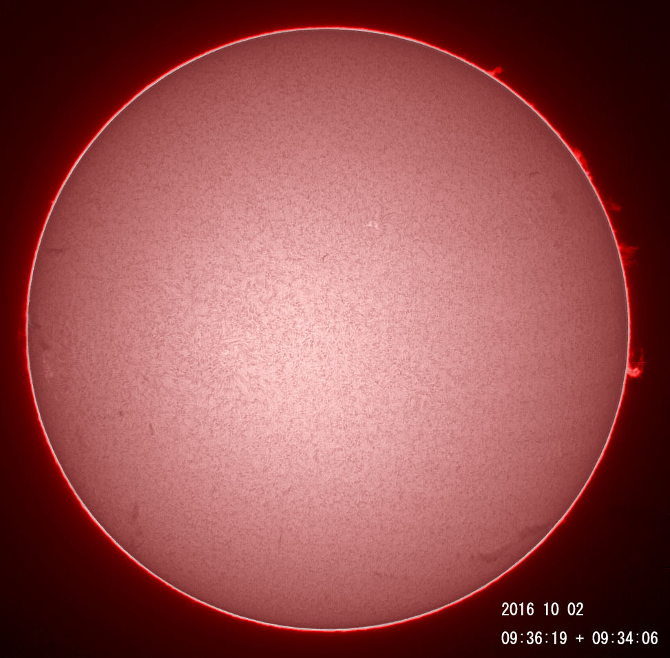 10月2日の太陽_e0174091_12224517.jpg