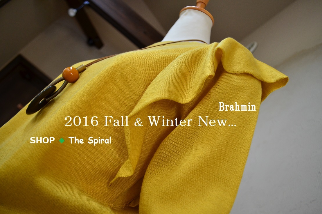  ”New Arrival!!・・・2016 Ｆａｌｌ ＆ Ｗｉｎｔｅｒ...10/3mon\"_d0153941_16475131.jpg