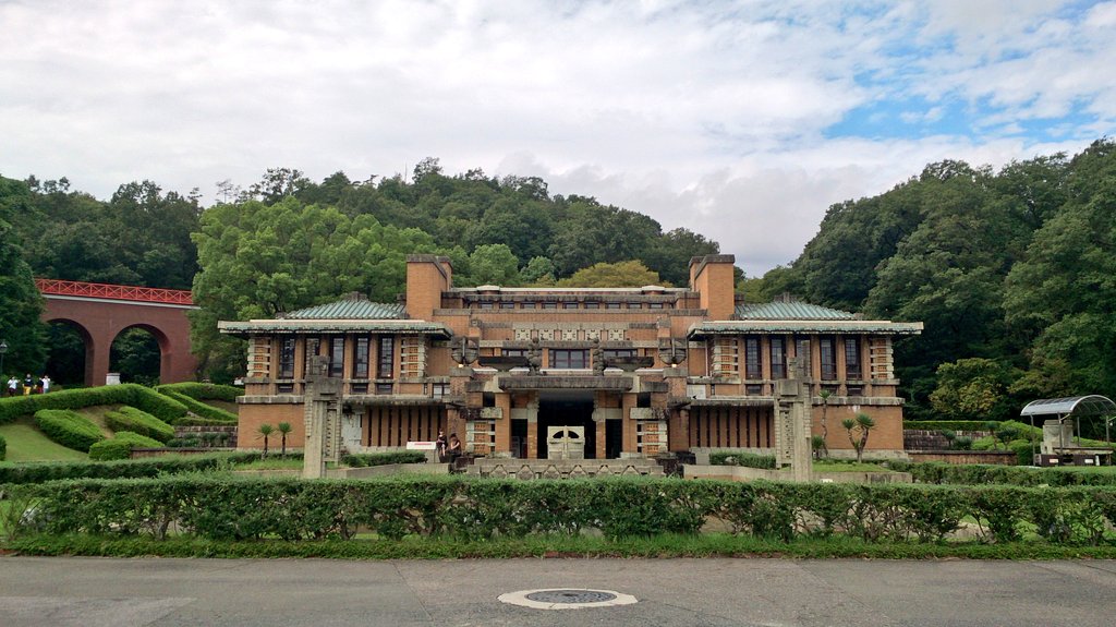 秋梅の愛知 名古屋一泊二日旅　第九篇　明治村 フランク・ロイド・ライトの帝国ホテル中央玄関_c0002171_19102246.jpg