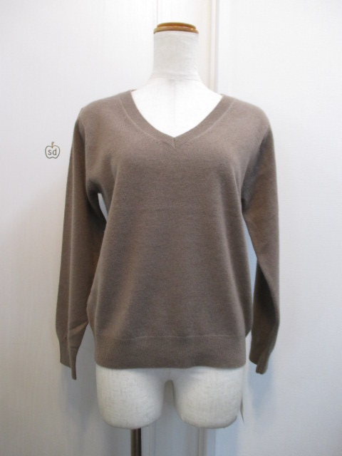 フレイアイディー FRAYI.D カシミヤVネックPO : dimanche