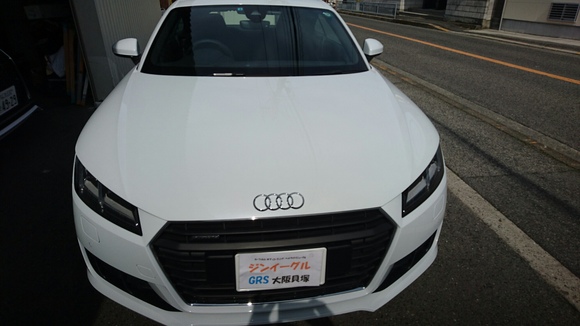 アウディ TT ガラスボディコーティング カーフィルム だんじり 大阪 貝塚_a0197623_19555977.jpg