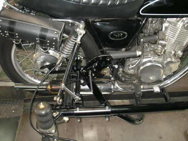 YAMAHA SR+ウラル ブレーキ回りの改造_e0218639_11344738.jpg