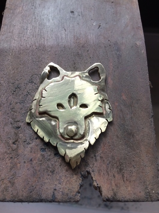 真鍮板を切り出して、Wolf faceを作ろう♪_a0167207_19474468.jpg