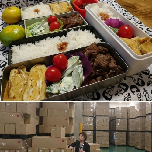 お弁当も作らないと、倉庫にもいかないと。_d0148223_18464366.jpg