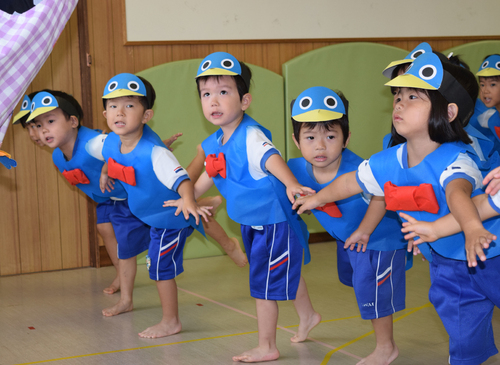 カラーポリ衣装　ペンギン カラーポリ衣装 ペンギン