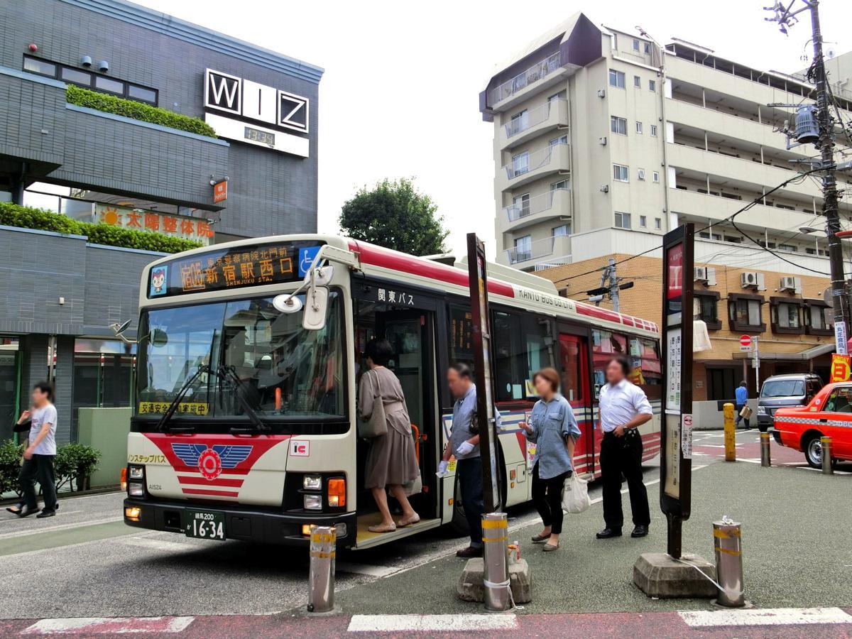 関東バス 野方のループ運転区間を辿る 黄色い電車に乗せて