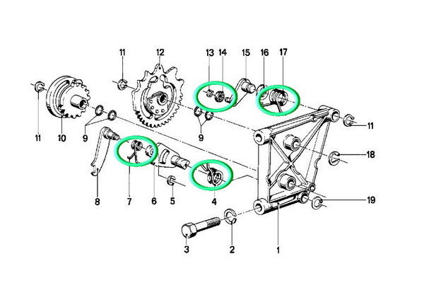 BMW R100RSモノサス ミッションOH_e0218639_639281.jpg