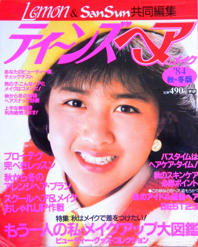 ティーンズ ヘア メイク 1984秋冬 その1 ヘアスタイル Himedaria