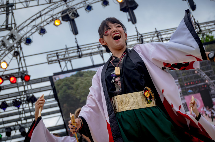 にっぽんど真ん中祭り16 みちのくyosakoi The 駆波 乱 祭りびと 踊りびと