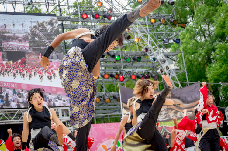 にっぽんど真ん中祭り2016　関西大学学生チーム\"漢舞\"_d0337380_23234878.jpg