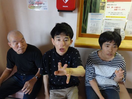 10/5 施設間交流_a0154110_08144579.jpg