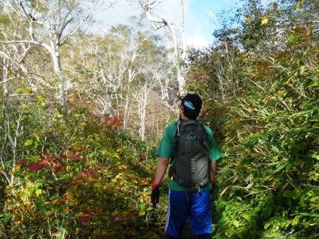 芦別岳　登山　北海道　16.10.1（土）_e0333313_18432481.jpg