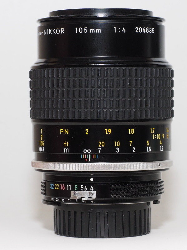 Micro-NIKKOR 105mm f/4 レンズ
