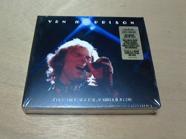 一昨日到着CD 〜 …It\'s Too Late To Stop Now…Volumes II, III, IV & DVD / Van Morrison_c0104445_17395686.jpg