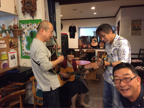 Junji Shirota & Mareka Naito Live !!_d0225380_19253870.jpg
