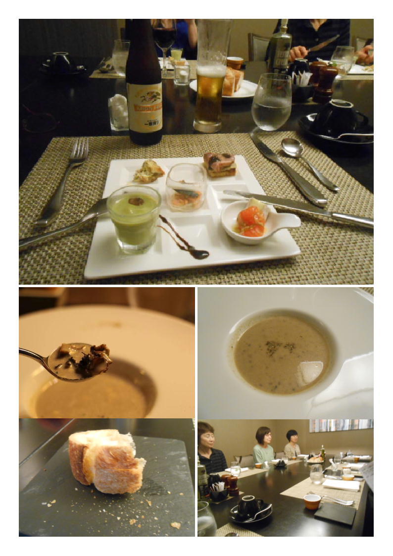 東京マリオットホテルの個室でミニコースのランチ。Lounge＆Dining G_b0142232_05342807.jpg