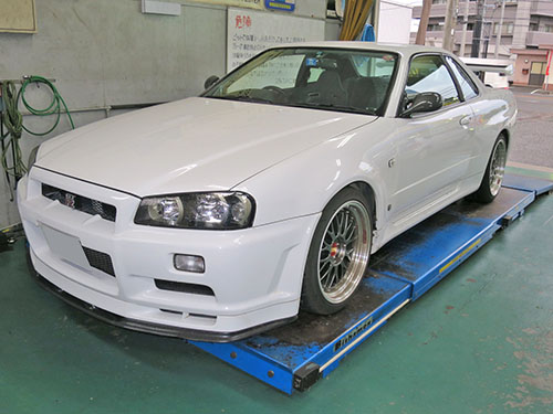 車高調装着！★ＢＮＲ３４　ＧＴ－Ｒ★久々のオーリンズ！！_d0156040_1152184.jpg