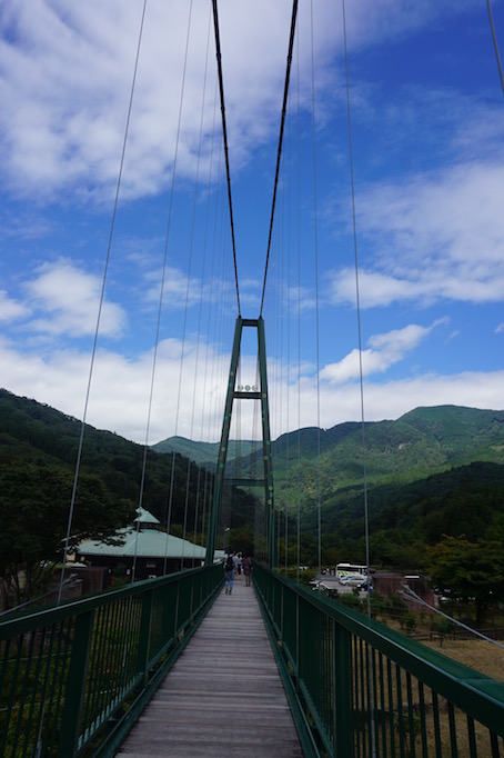 那須高原 吊り橋 木洩れ日のなかで 那須高原 吊り橋 木洩れ日のなかで