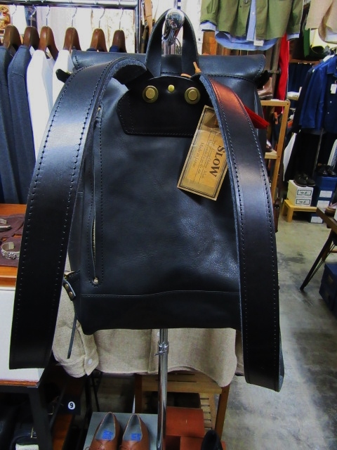 SLOW ･･･ BONO LEATHER RUCK SACK (NEW)！★！_d0152280_3554496.jpg