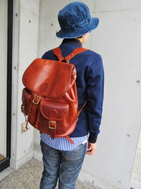 SLOW ･･･ BONO LEATHER RUCK SACK (NEW)！★！_d0152280_454383.jpg