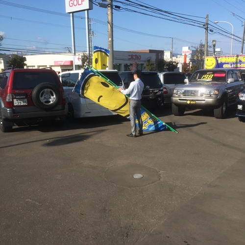 10月11日 火曜日の本店はみんなでオールスターブログ♫タイヤ交換承ります♫TOMMY _b0127002_17543262.jpg