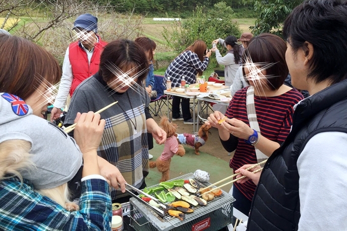 ワンコと一緒に芋煮会＆ＢＢＱ☆2016_d0179113_23510801.jpg