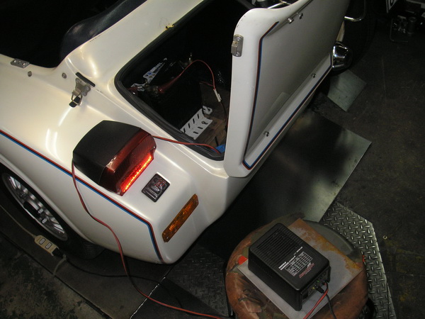 BMW R100RS+クマガヤ 継続検査と他(ステーの補修)_e0218639_10561621.jpg