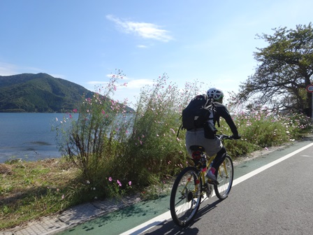 マウンテンバイクで琵琶湖完全一周 峰さんの山あるき マウンテンバイクで琵琶湖完全一周 峰さんの山あるき
