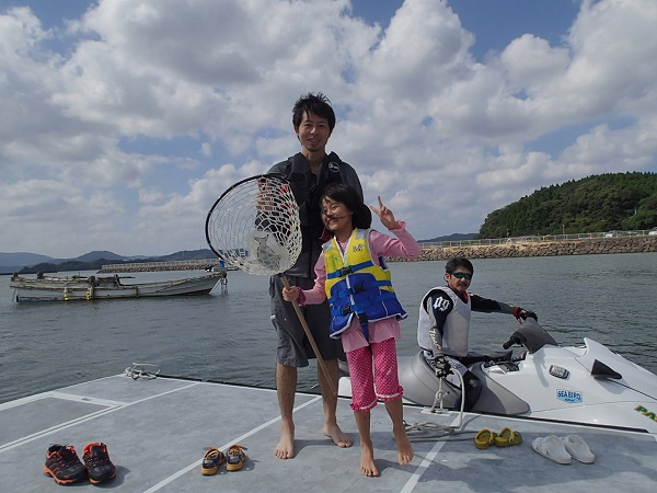 青い羽根チャリティー体験乗船会2016♬_a0077071_1251353.jpg