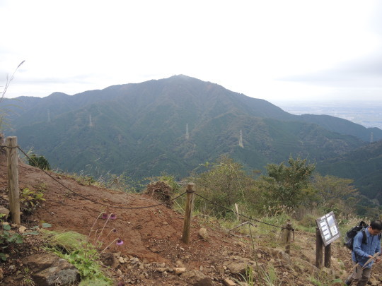 体育の日は晴れ？三の塔1205m登山_e0232277_14143681.jpg