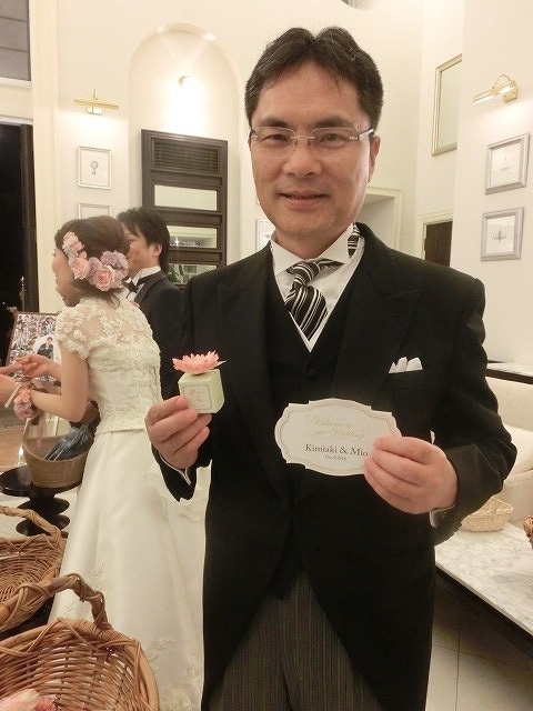 次女の結婚式で初めてのバージンロードとモーニング_f0141310_7492231.jpg