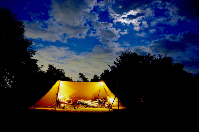 ◆朧月夜のキャンプ  〜ツインピルツステージ_b0008655_06480174.jpg