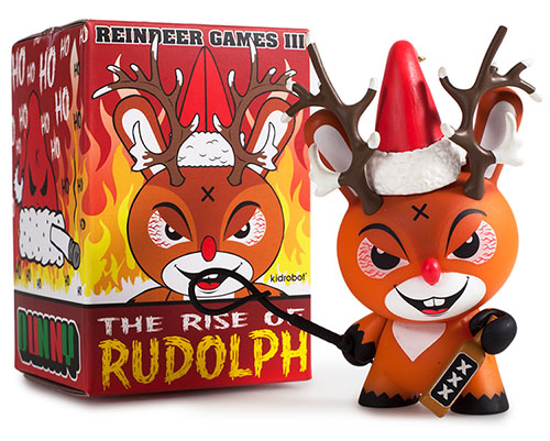 Kozik 3\" Rise of Rudolph Holiday Dunny_e0118156_22123435.jpg