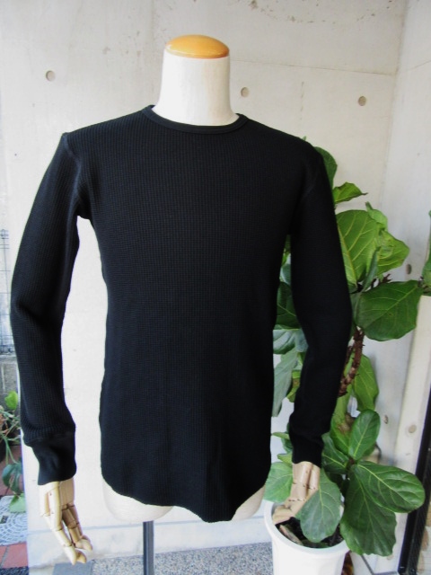 今時期に。。。WAFFLE LONG SLEEVE TEE By FULL COUNT_d0152280_15233460.jpg