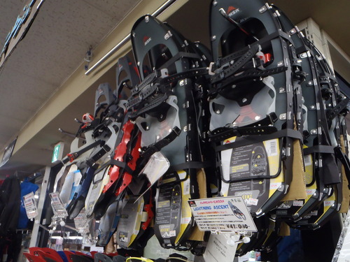 ＭＳＲスノーシュー入荷