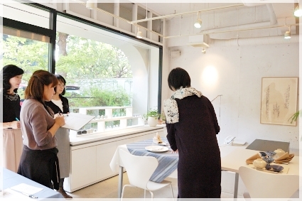 北斎 de テーブル☆ ~インストラクタークラス_d0217944_18212569.jpg