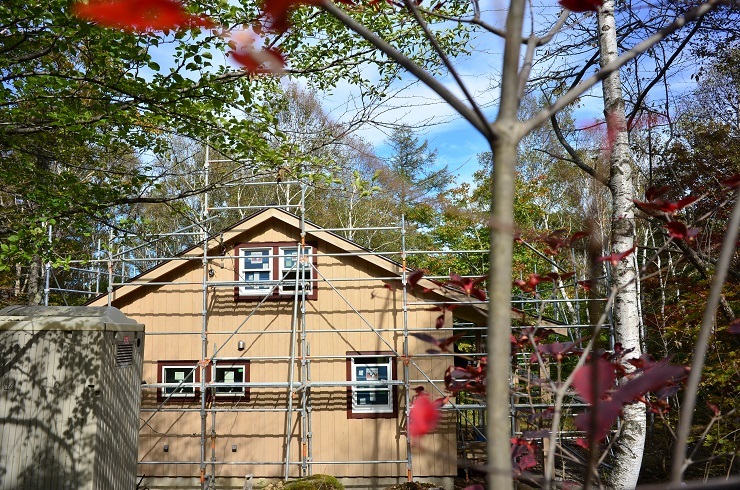 八ヶ岳高原ロッジM山さん邸の現場より 10_a0211886_22222925.jpg
