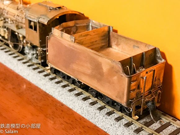 安達C55レストア その11 テンダーのディテール製作 : Salamの