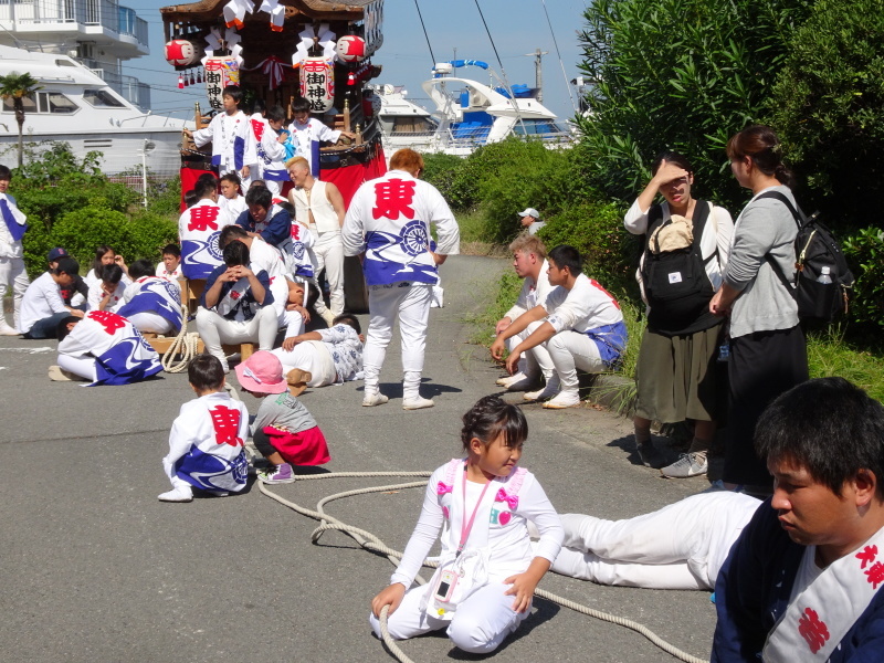 淡輪:船守神社秋祭り「船渡御」_c0108460_21321678.jpg
