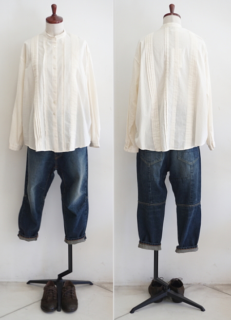 ikkuna/suzuki takayuki wing-collar shirt ・ smock dress 入荷です！_f0379174_179233.jpg