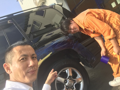 10月16日 日曜日 マサブロ ランクル ハマー アルファード_b0127002_202967.jpg