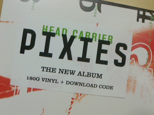 一昨々日到着レコ 〜 Head Carrier / Pixies_c0104445_16324590.jpg