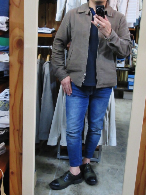 BRISBANE MOSS社・謹製 ・・・ MOLESKIN DRIVERS JACKET By SABRE (France)_d0152280_7214772.jpg