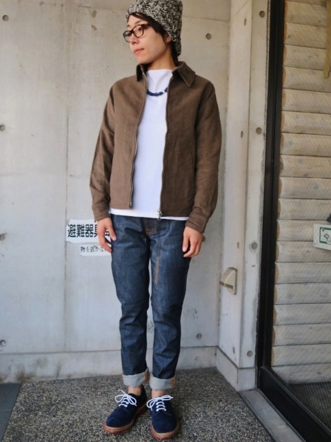 BRISBANE MOSS社・謹製 ・・・ MOLESKIN DRIVERS JACKET By SABRE (France)_d0152280_7304440.jpg