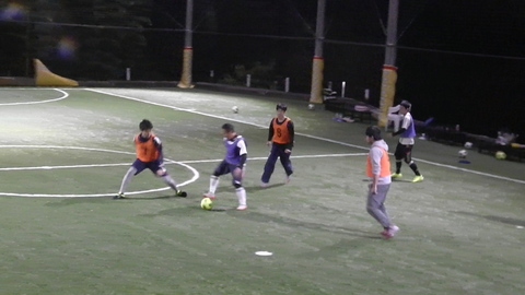 UNO 10/13(木) ダブルヘッダー at UNOフットボールファーム_a0059812_2332533.jpg