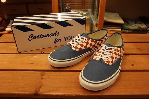 VANS 50th ANIVERSARY \"AUTHENTIC CHECKERBOARD/BLUE ASHES\" ご紹介_f0191324_09105540.jpg