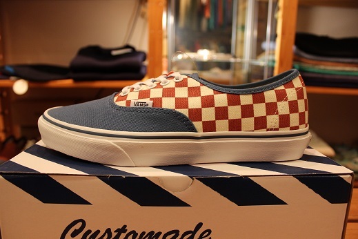 VANS 50th ANIVERSARY \"AUTHENTIC CHECKERBOARD/BLUE ASHES\" ご紹介_f0191324_09110431.jpg