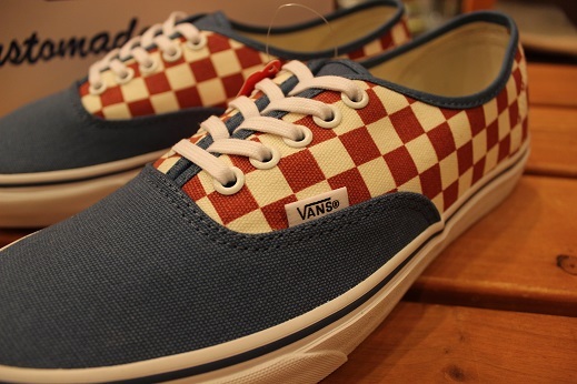 VANS 50th ANIVERSARY \"AUTHENTIC CHECKERBOARD/BLUE ASHES\" ご紹介_f0191324_09110819.jpg