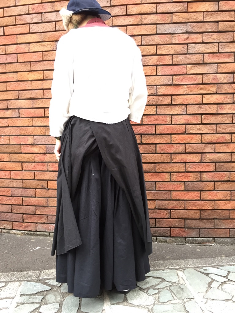 【希少】 KAPITAL オーロラエプロンパンツ キュロット スカート 黒 S オーロラエプロンパンツ : SAPPORO STAFF BLOG
